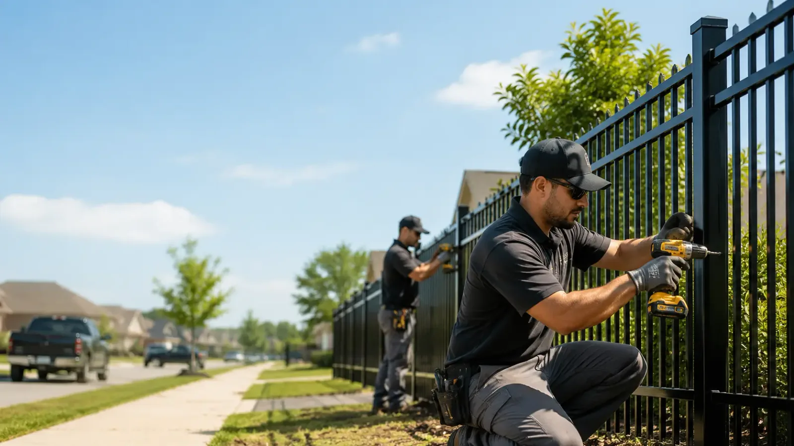 Metal Fence Installation in Odessa, MO